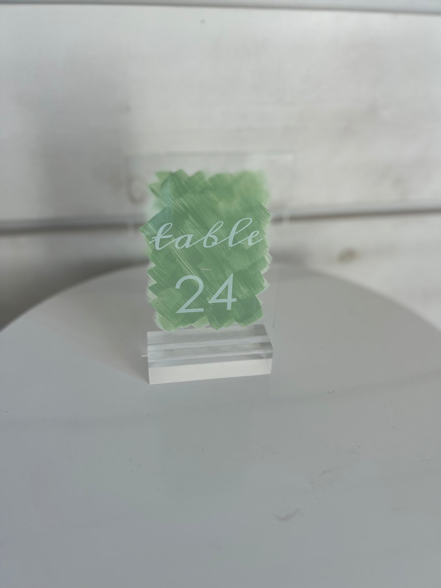 TABLE NUMBERS