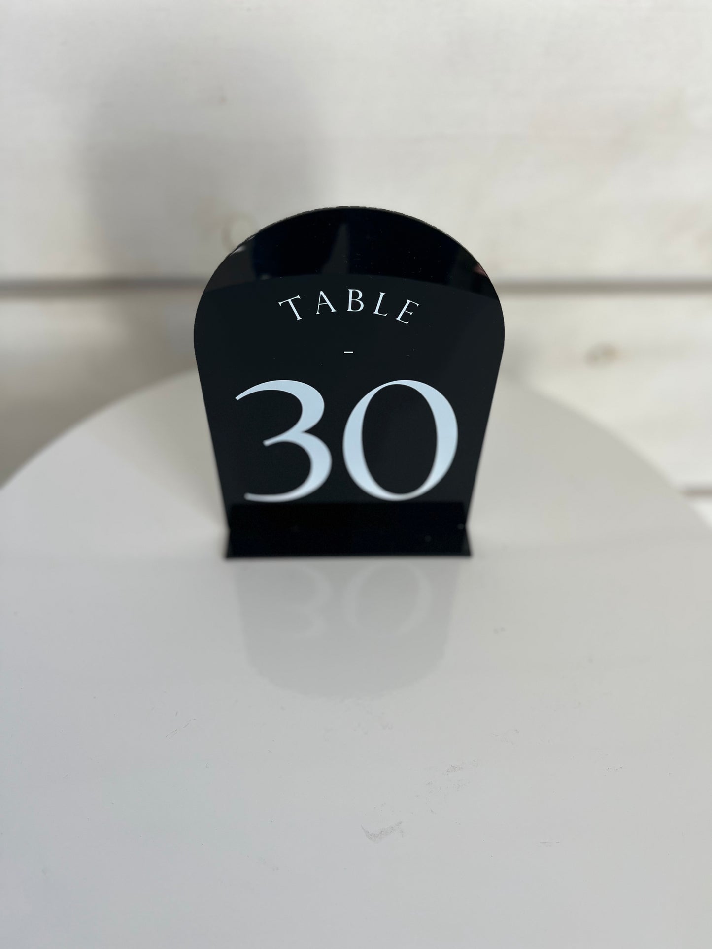 TABLE NUMBERS