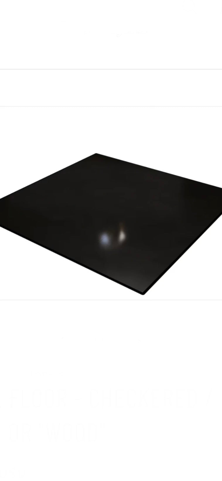 DANCE FLOOR (Checkered Black, Checkered Wood, All Wood)