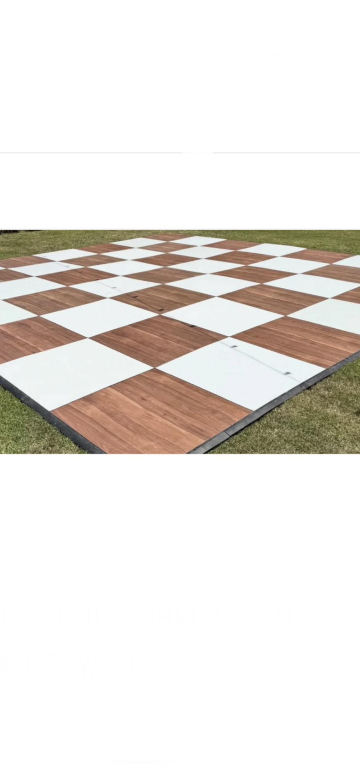 DANCE FLOOR (Checkered Black, Checkered Wood, All Wood)