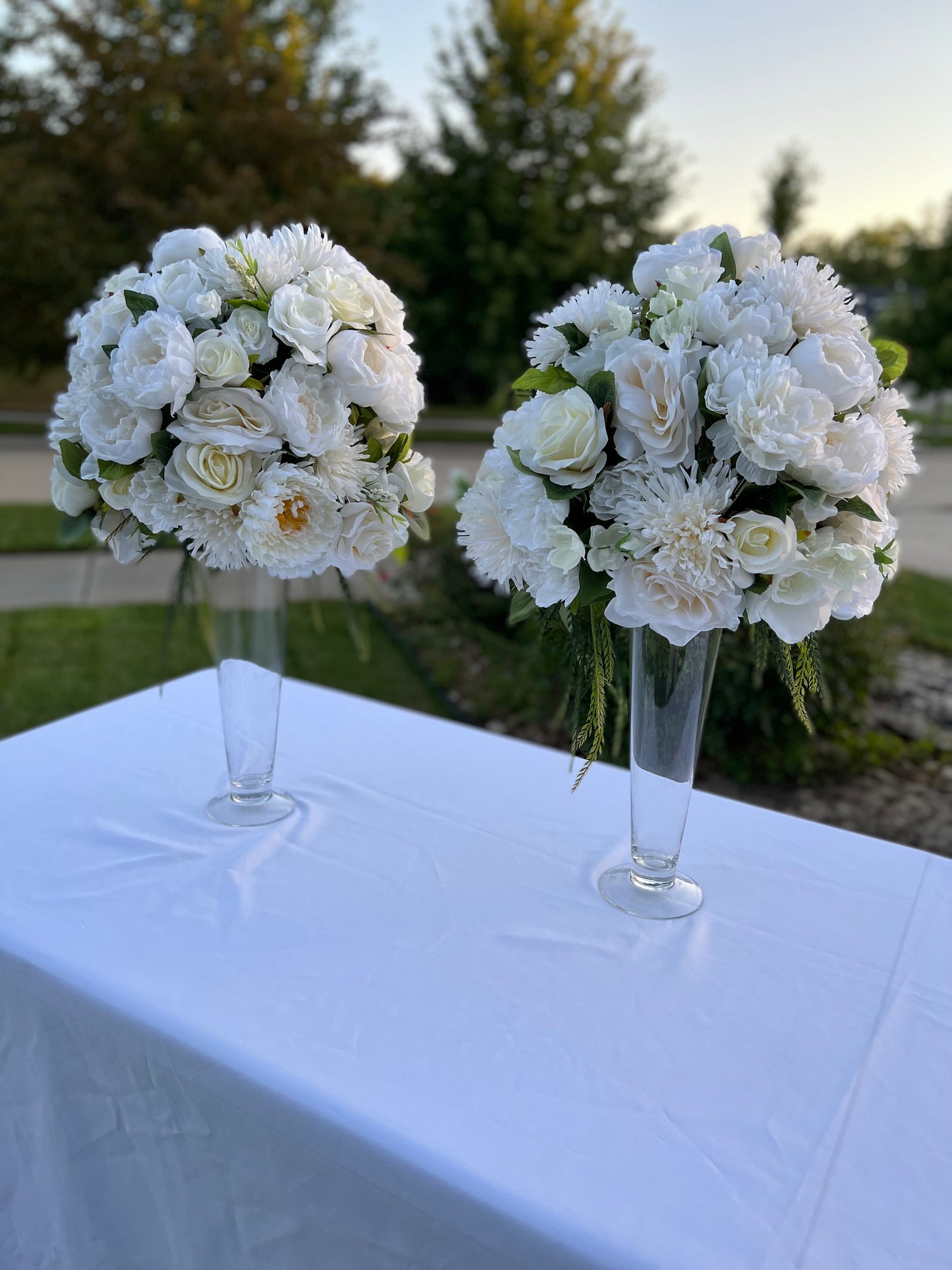 SIGNATURE DISPLAY FLORALS W/VASE (2 available)