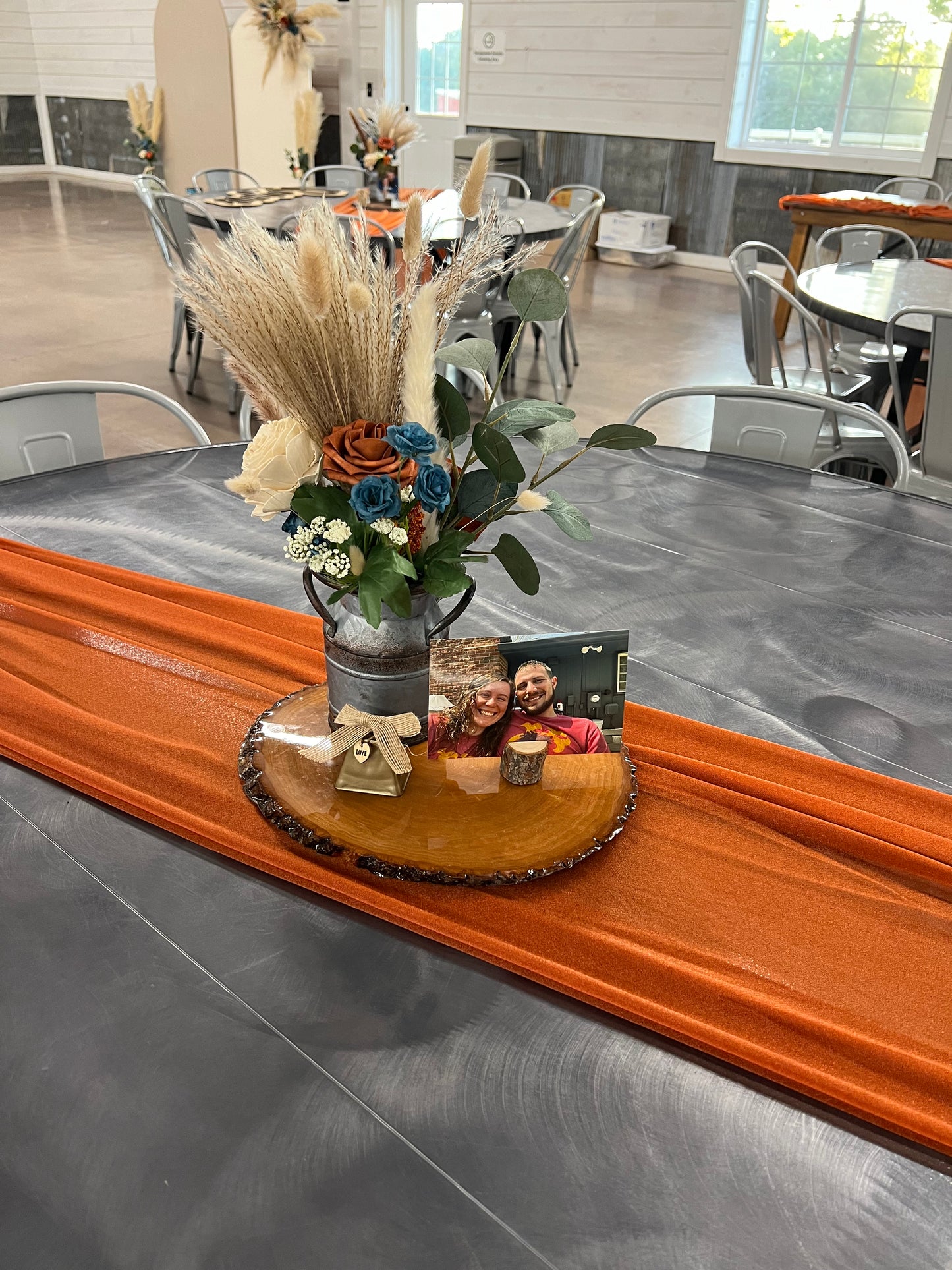 WOODEN ROUNDS TOP COATED - approx. 12" (20 available)