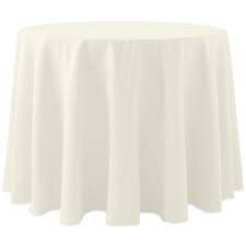 ROUND TABLE LINENS (CUSTOM SIZE/COLOR)