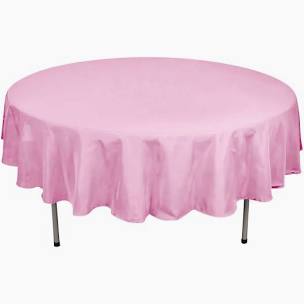 ROUND TABLE LINENS (CUSTOM SIZE/COLOR)
